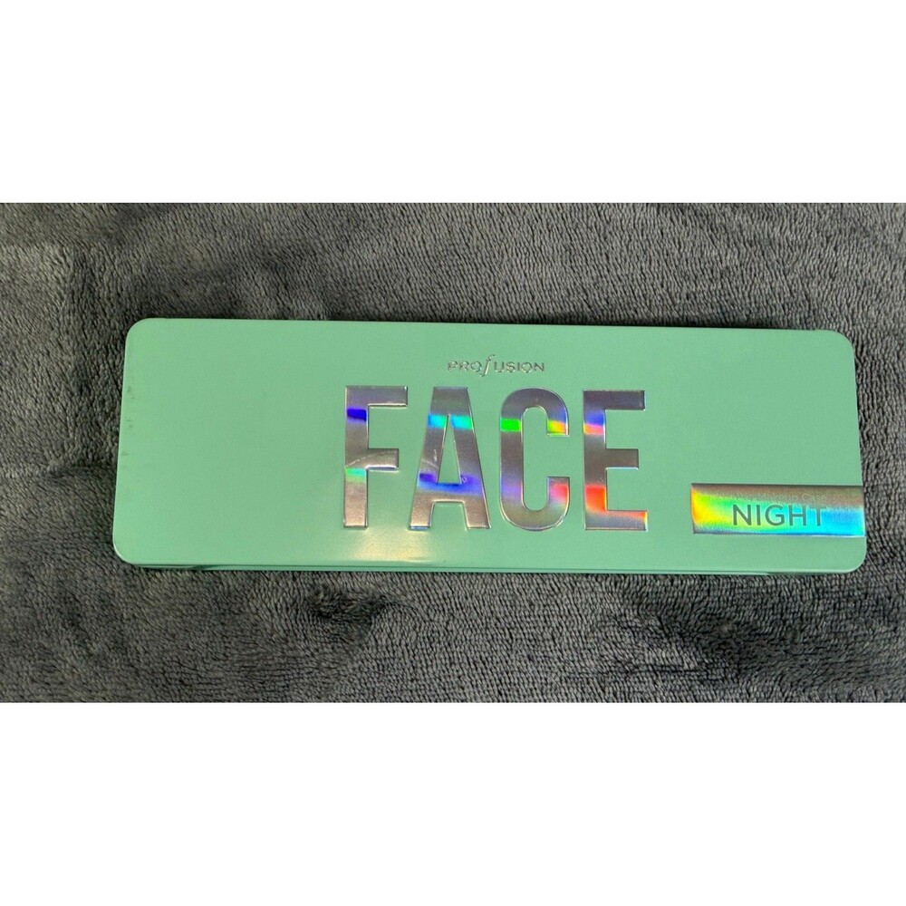 Profusion Face Night Pro Makeup Case Palette Eyeshadow Bronzer Highlighter NEW. - Picture 2 of 8